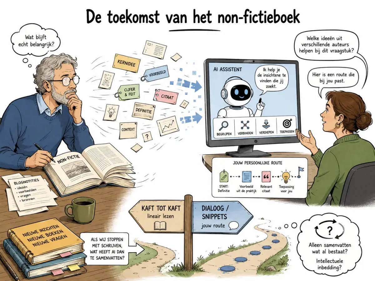 810 Het einde van het lineaire non-fictie boek