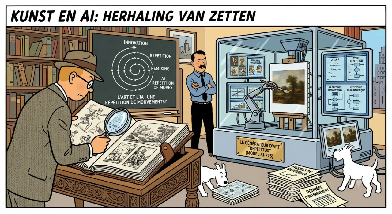 775 Kunst en AI: herhaling van zetten?