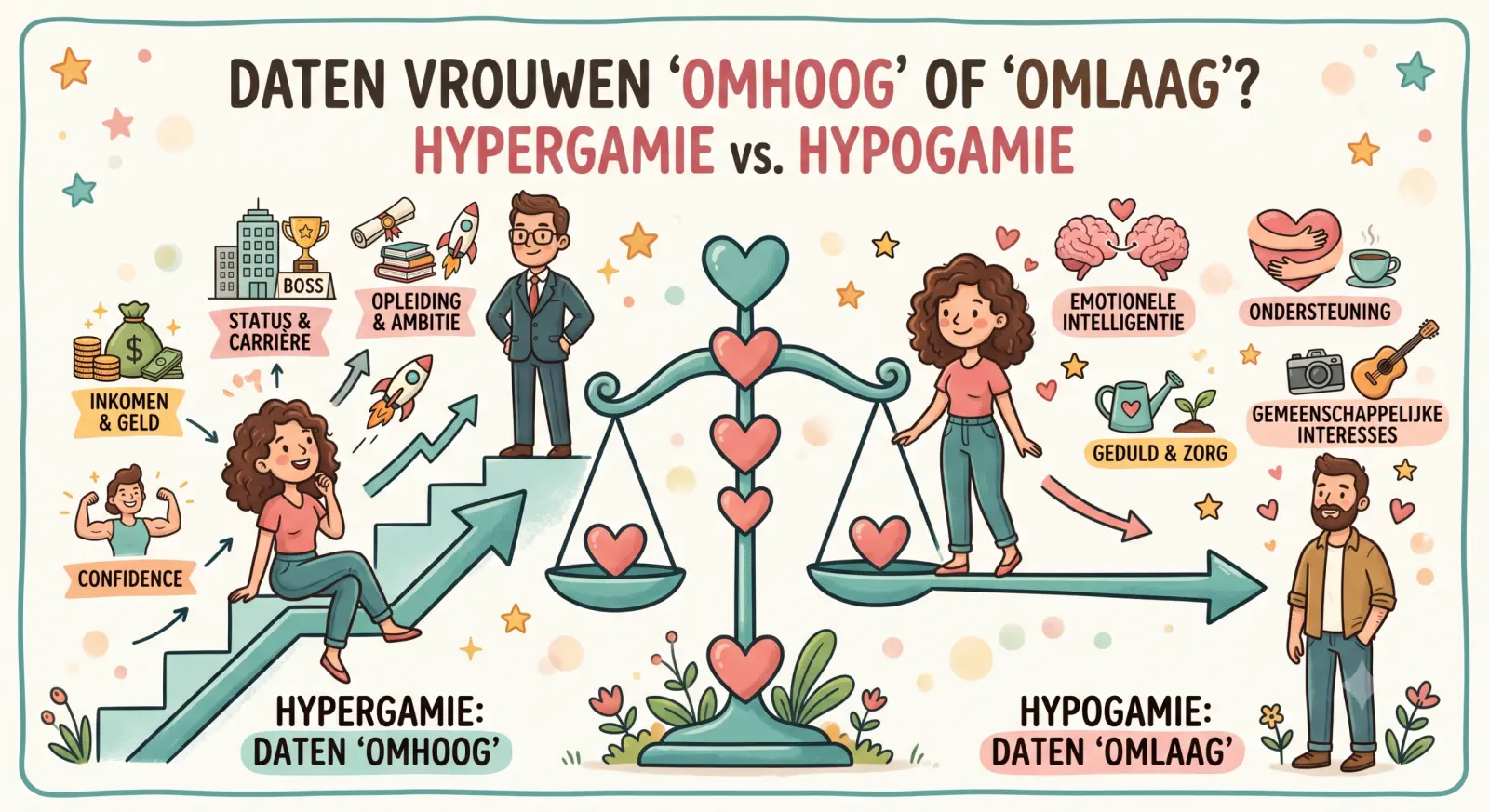 817 Choice overload, in de afwijsstand staan en nogmaals hypergamie en hypogamie (shoppen voor vrouwen, solliciteren voor mannen)